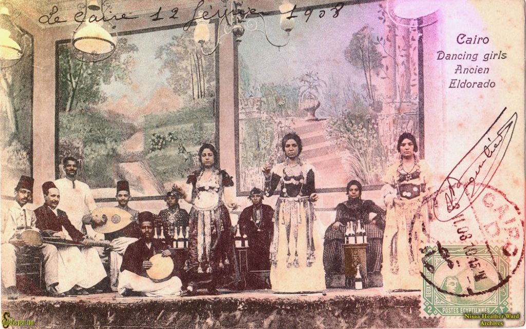 Danzatrici al Cairo nel 1908